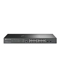 TP-Link Omada 16-Port 2.5G and 2-Port 10GE SFP+ L2+ Managed Switch with 8-Port PoE+ SG3218XP-M2