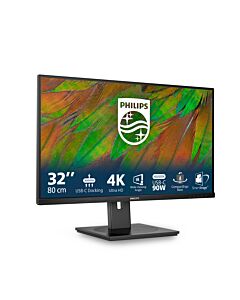 Philips 3000 series 32B1U3900/00 computer monitor 80 cm (31.5") 3840 x 2160 pixels 4K Ultra HD LCD Black 32B1U3900/00
