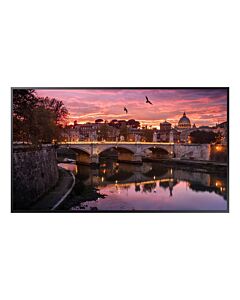 Samsung QB85R-BD Digital signage flat panel 2.16 m (85") LCD Wi-Fi 350 cd/m² 4K Ultra HD Black Built-in processor Tizen 4.0 16/7 LH85QBRBDGCXEN