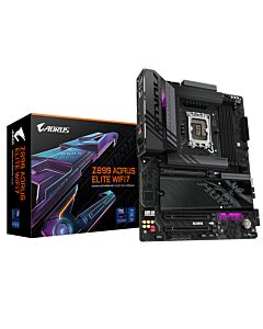 GIGABYTE Z890 AORUS ELITE WIFI7 Motherboard - Supports Intel Core Ultra (Series 2) CPUs, 16+1+2 phases VRM, up to 8800MHz DDR5 (OC), 1xPCIe 5.0 + 3xPCIe 4.0, Wi-Fi 7, 2.5GbE LAN, Thunderbolt 4 Z890 AORUS ELITE WIFI7