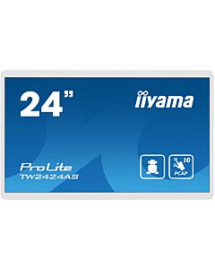 iiyama TW2424AS-W1 Signage Display Digital signage flat panel 60.5 cm (23.8") Wi-Fi 250 cd/m² 4K Ultra HD Black Touchscreen Built-in processor Android 24/7 TW2424AS-W1