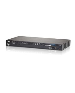 ATEN 16-Port USB - HDMI KVM Switch with USB Peripheral port CS17916