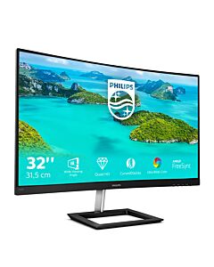 Philips E Line 325E1C/00 computer monitor 80 cm (31.5") 2560 x 1440 pixels Quad HD LCD Black 325E1C/00