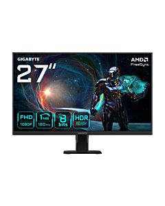 GIGABYTE GS27FA 27" FHD Gaming Monitor - 1920 x 1080, 180Hz, 1ms, 300 cd/m², FreeSync, HDR Ready, HDMI 2.0, Displayport 1.4 GS27FA-EK