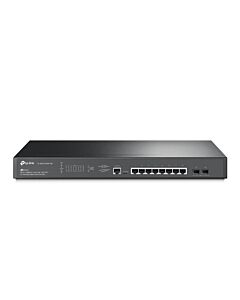 TP-Link JetStream 8-Port 2.5GBASE-T and 2-Port 10GE SFP+ L2+ Managed Switch with 8-Port PoE+ SG3210XHP-M2