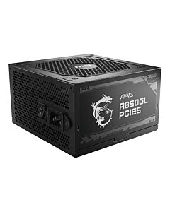 MSI MAG A850GL PCIE5 power supply unit 850 W 20+4 pin ATX ATX Black MAG A850GL PCIE5