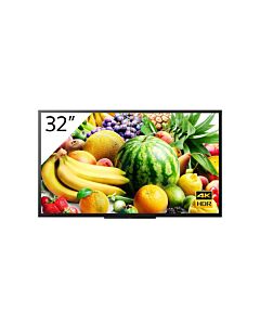 Sony FW-32BZ30J Signage Display Digital signage flat panel 81.3 cm (32") VA Wi-Fi 300 cd/m² 4K Ultra HD Black Android 10 24/7 FW-32BZ30J1