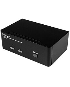 StarTech.com 2-Port DisplayPort Dual-Monitor KVM Switch - 4K 60Hz SV231DPDDUA2