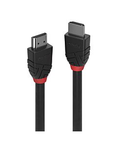 Lindy 0.5m 8K60Hz HDMI Cable, Black Line 36770