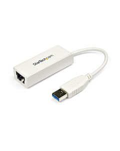 StarTech.com USB 3.0 to Gigabit Ethernet Network Adapter, 10/100/1000 Mbps, USB to RJ45, USB 3.0 to LAN Adapter, USB 3.0 Ethernet Adapter (GbE), TAA Complaint USB31000SW
