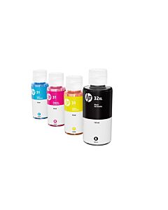 HP 31 70-ml Cyan Original Ink Bottle 1VU26AE