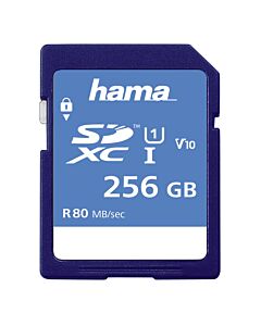 Hama 00123997 memory card 256 GB SDXC UHS-I Class 10 00123997