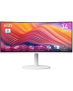 MSI ern MD342CQPW computer monitor 86.4 cm (34") 3440 x 1440 pixels UltraWide Quad HD White 9S6-3PC59H-014