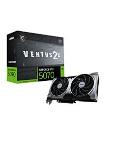 MSI GeForce RTX 5070 12G VENTUS 2X OC NVIDIA 12 GB GDDR7 GEFORCE RTX 5070 12G VENTUS 2X OC