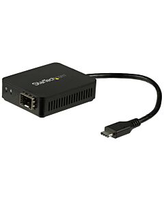 StarTech.com USB-C to Fiber Optic Converter - Open SFP US1GC30SFP