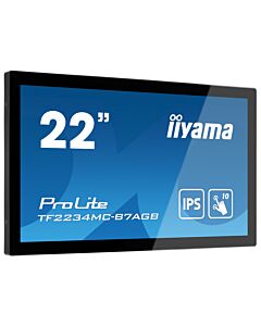 iiyama ProLite TF2234MC-B7AGB computer monitor 54.6 cm (21.5") 1920 x 1080 pixels Full HD LED Touchscreen Multi-user Black TF2234MC-B7AGB