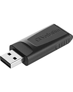 Verbatim Slider - USB Drive 128GB - Black 49328