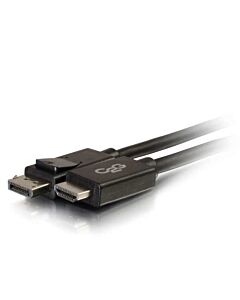 C2G 2m DisplayPort to HDMI Adapter Cable - Black 54326