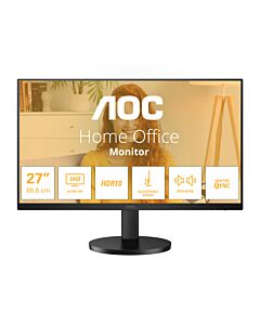AOC U27B3AF computer monitor 68.6 cm (27") 3840 x 2160 pixels 4K Ultra HD LED Black U27B3AF