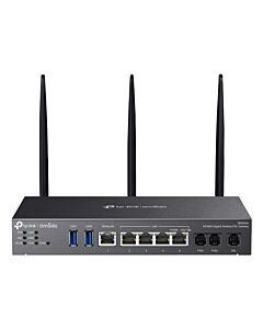 TP-Link Omada AX3000 wireless router Gigabit Ethernet Dual-band (2.4 GHz / 5 GHz) Black DR3650V