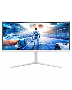 Philips Evnia 5000 34M2C5501A/00 computer monitor 86.4 cm (34") 3440 x 1440 pixels Wide Quad HD LCD White 34M2C5501A/00