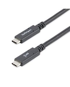 StarTech.com 6 ft (1.8 m) USB C to USB C Cable - 5A, 100W PD 3.0 -  Works With Chebook - USB-IF  - M/M - USB 3.0 5Gbps - USB C Charging Cable - USB Type C Cable USB315C5C6