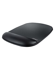 StarTech.com Mouse Pad with Hand rest, 6.7x7.1x 0.8in (17x18x2cm), Ergonomic Mouse Pad with Wrist Support, Desk Wrist Pad w/ Non-Slip PU Base, Cushioned Gel Mouse Pad w/ Palm Rest B-ERGO-MOUSE-PAD