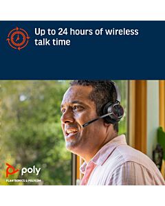 HP Poly Voyager 4310 USB-A Headset +BT700 dongle 76U48AA