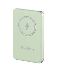 Verbatim Charge 'n' Go Magnetic Wireless Power Bank 10000mAh Green 32246