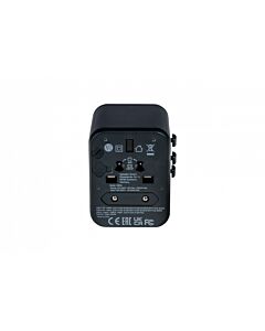 Verbatim 49544 power plug adapter Universal Black 49544