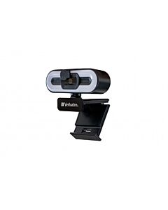 Verbatim 49579 webcam 1920 x 1080 pixels USB 2.0 Black 49579