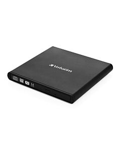 Verbatim Slimline CD/DVD optical disc drive DVD-RW Black 98938