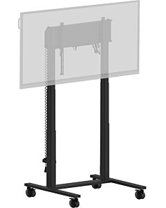iiyama Double column electric floor lift on wheels for monitors up to 98" (up to 105" with a mounting kit) MD-CAR2031-B1
