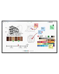 NEC MultiSync M551 Interactive flat panel 139.7 cm (55") LCD 500 cd/m² 4K Ultra HD Black Touchscreen 24/7 60005425