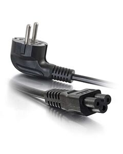 C2G 2m European Laptop Power Cord (CEE 7/7 to IEC 60320 C5) 80607