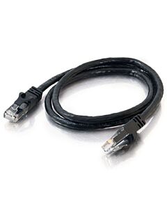 C2G Cat6a STP 0.5m networking cable Black 89914