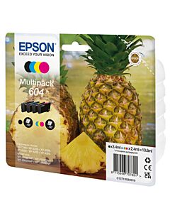 Epson 604 ink cartridge 4 pc(s) Original Standard Yield Black, Cyan, Magenta, Yellow C13T10G64020