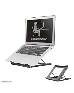 Neomounts NSLS075BLACK Laptop stand 10-16" - foldable - compact - universal NSLS075BLACK