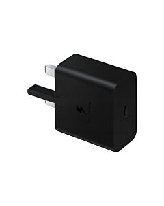 Samsung 15W Adaptive Fast Charger (with C to C Cable) Smartphone Black USB Fast charging Indoor EP-T1510XBEGGB