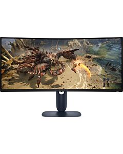 Alienware AW3425DWM computer monitor 86.4 cm (34") 3440 x 1440 pixels Wide Quad HD LCD Black, Blue GAME-AW3425DWM