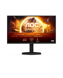 AOC G4 25G4SXU computer monitor 62.2 cm (24.5") 1920 x 1080 pixels Full HD LED Black, Grey 25G4SXU