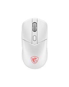 MSI Versa 300 Wireless mouse Gaming Right-hand RF Wireless + Bluetooth + USB Type-C Optical 8000 DPI VERSA 300 W WHITE