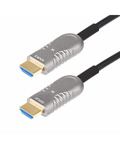 StarTech.com 50ft (15.2m) HDMI 2.1 Hybrid Active Optical Cable (AOC), CMP, Plenum Rated, 8K Ultra High Speed HDMI 2.1/2.0 Fiber Optic Cable, 48Gbps, 8K 60Hz/4K 120Hz, HDR10+/FRL/TMDS/eARC 8K-A-50F-HDMI-CABLE