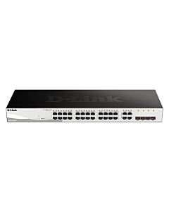 D-Link 28-Port Gigabit Smart Managed Switch including 4 Combo Ports DGS-1210-28