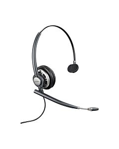 HP Poly EncorePro HW710 Single Ear Headset +Carry Case +Quick Disconnect 8R708AA#ABB