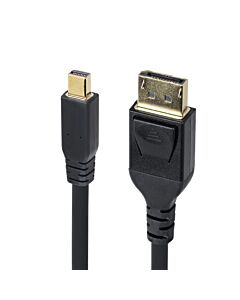 StarTech.com 10ft (3m) Mini DisplayPort to DisplayPort 1.4 Cable - 8K 60Hz/4K 120Hz HBR3 HDR, UHD mDP to DP 1.4 Cord, Ultra HD Monitor/Video Cable DP14MDPMM10F