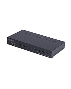 StarTech.com 8-Port DisplayPort KVM Switch with 1U Rack Mount Kit, 4K 60Hz DP 1.2, Push-Button & Hotkey Switching, 4-Port USB Hub, OS Independent, TAA Compliant R8AD122-KVM-SWITCH