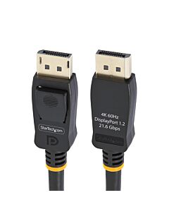 StarTech.com 2m (6.6ft) VESA  DisplayPort Cable - 10 Pack - DisplayPort 1.2 Cord with Latches, 4K 60Hz UHD, DP to DP Cable for Monitor, Latching DP Connectors DISPL2M10PK