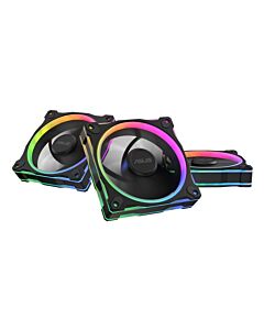 ASUS Prime MR120 Fan ARGB Reverse Black 3in1 Computer case 12 cm 3 pc(s) 90DA00L0-B09020