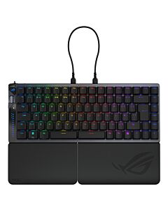 ASUS ROG Falcata keyboard Gaming USB + RF Wireless + Bluetooth QWERTY Black 90MP043H-BKEA20